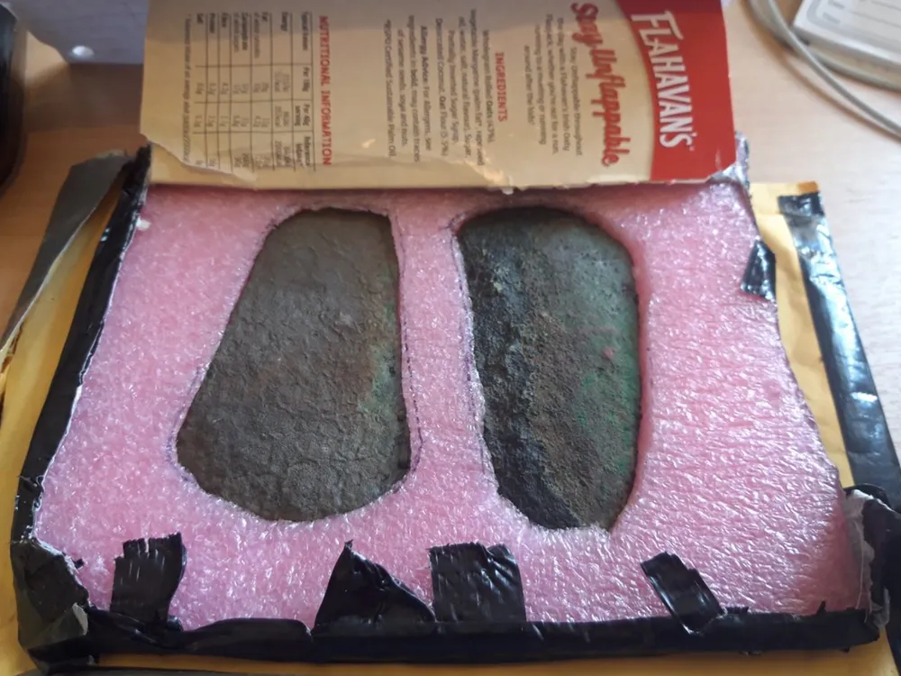 Ax Heads In Box
